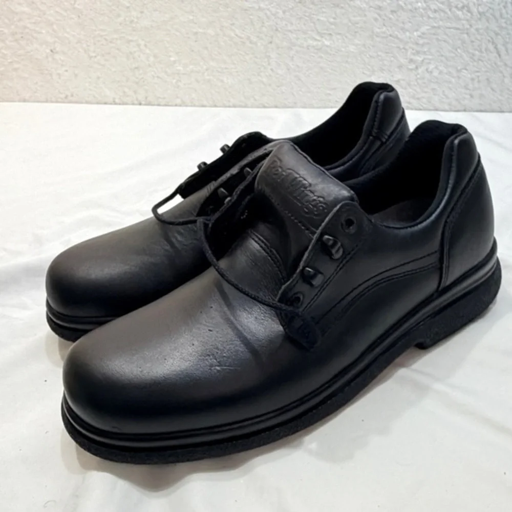 Red Wing 8618 Men's Black Leather Oxford Work Shoes Slip Resistant 11.5 D